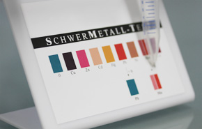 Schwermetalltest